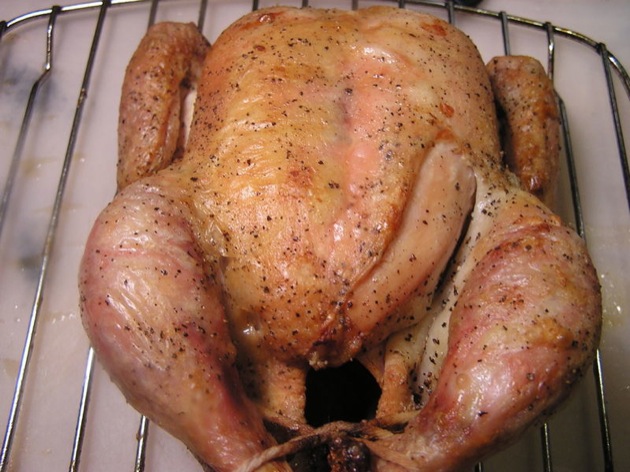 crisp skinned roast chicken 09