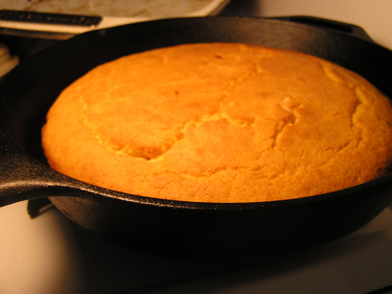 Creole Skillet Cornbread