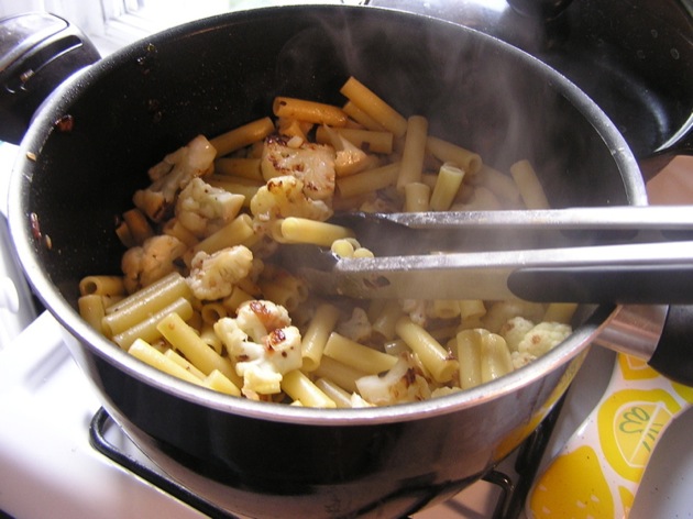 ziti with cauliflower 7