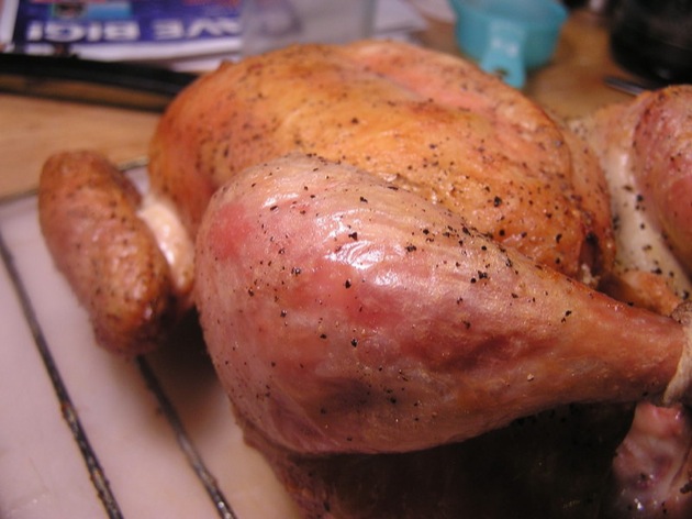 crisp skinned roast chicken 01