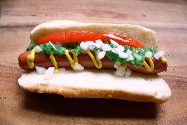 chicago hot dog 16