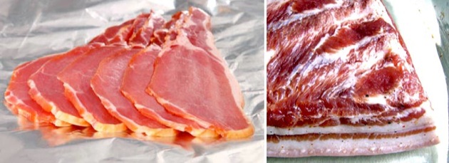 back bacon vs American bacon